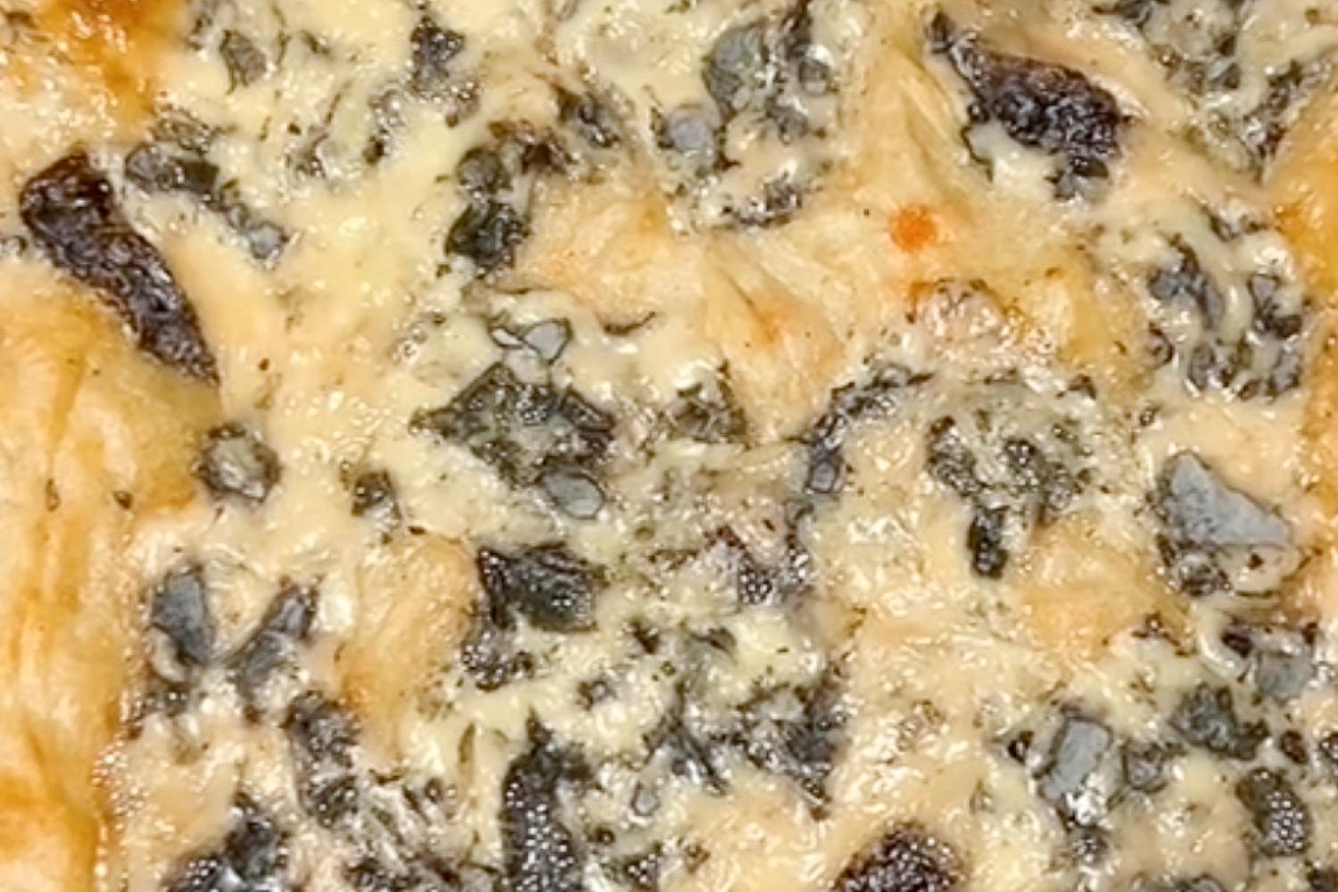 Purée gratinée au bleu d'Auvergne