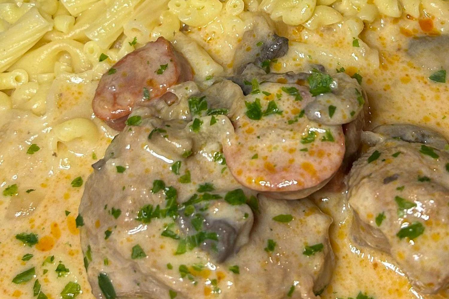 Sauté de veau au chorizo